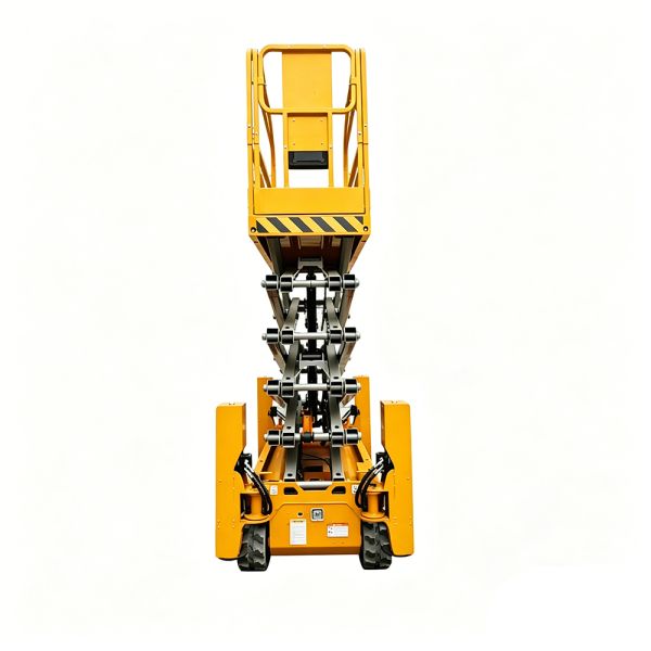 40 Ft Tracked Construction Scissor Lift Arid Climate Engineering Vehicle OSHA Certificated