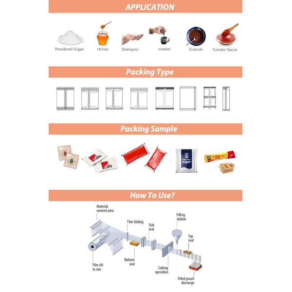 Крен собственной личности саше меда алюминиевой фольги VMPET упаковывая слипчивый слоистый