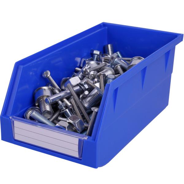 PP Bin Warehouse Industrial Stackable Bin Heavy Duty Cabinet for Plastic Parts Storage