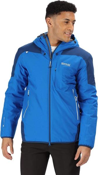 ‎Oxford Prussian Elastic Lined Waterproof Hooded Walking Coat