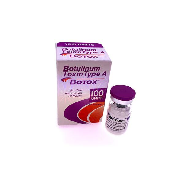 Allergan 100 Unidades Botulax Botox Tipo A Injeção Remoção de Rugas Faciais