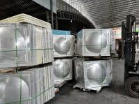 Bolted 316 Stainless Steel Steel Panel Water Tanks Insulated Rectangular Modular Food Grade Hot Water Storage Tank Plate