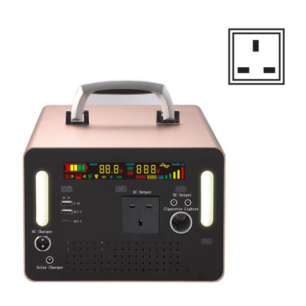 FCC 1000wh DC AC Portable Solar Power Generator 65A