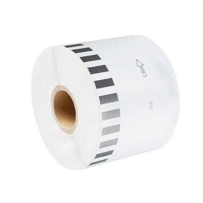 a etiqueta de preço de papel térmica direta contínua da impressora do irmão rola para o código de barras
