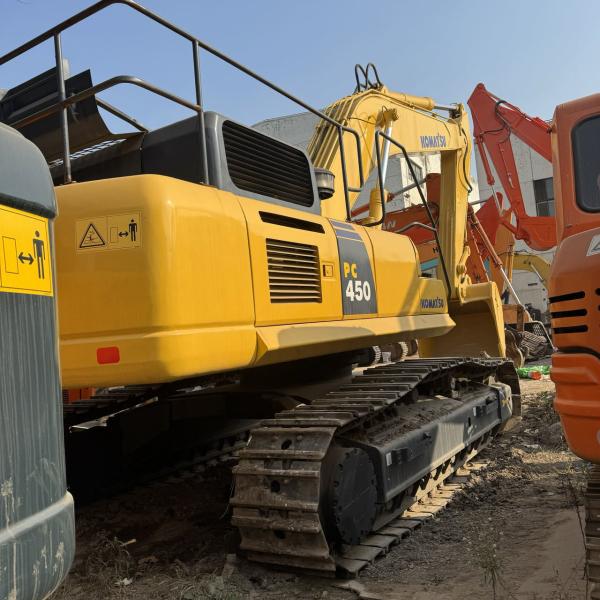 Used Komatsu PC450 Excavator in Excellent Condition 45 Ton Operating Weight