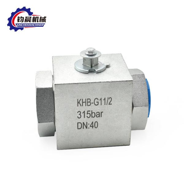 KHB-G11/2 Stainless Steel High Pressure Hydraulic Ball Valve for Customized Support