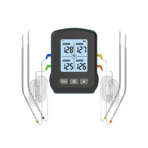 4 Probe Digital Meat Thermometer With App Multiple Probes