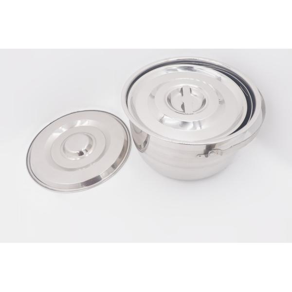 21cm 24cm Stainless Steel Cooking Pot For Travel Camping
