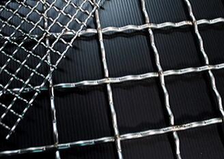 3 Mesh Single Intermediate Crimped Mesh For Vibrating Architecture Decorative