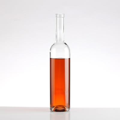 Customized Decorative Glass Bottle for Liquor or Wine in Violin Shape 1000ml Capacity