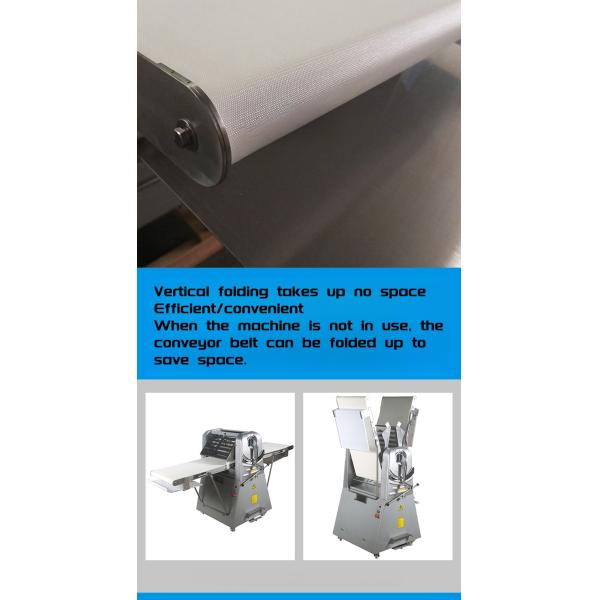 Suitable for Puff Pastry Dough Processing Stable Performance Electric Dough Sheeter