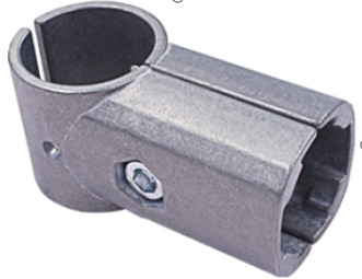 Сплав цинка составной алюминиевой трубы соединения трубы 28mm материальный