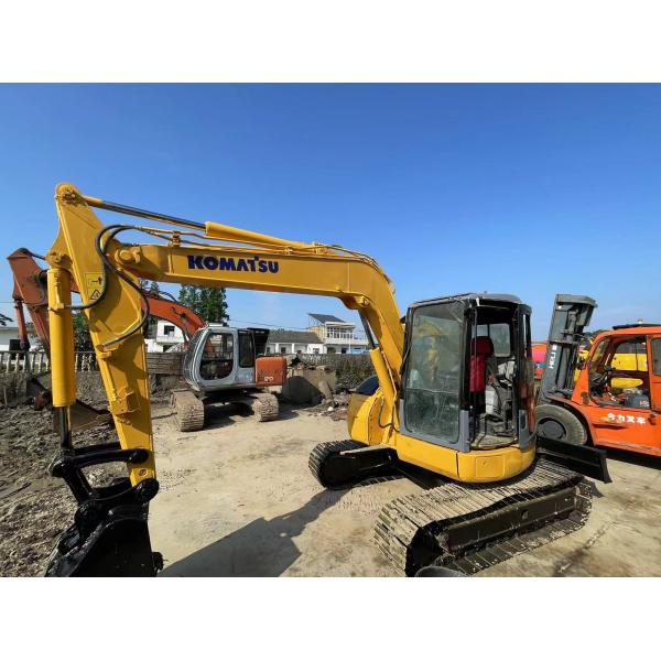 Original Used Komatsu Tracked  Excavators PC78us Earthwork 7Ton Hydraulic