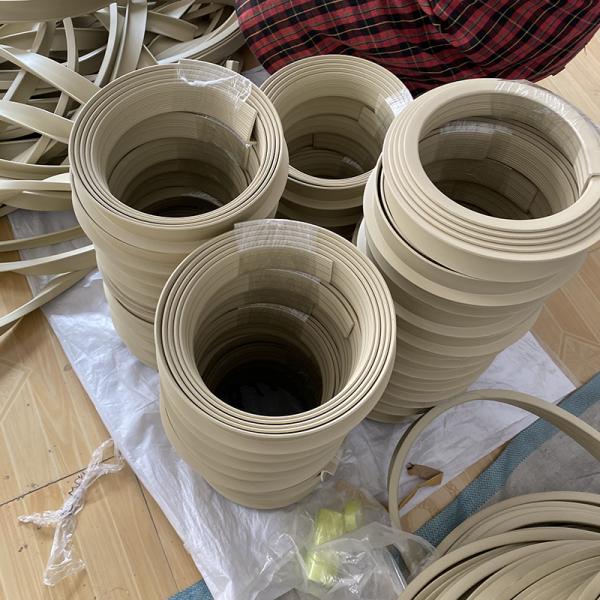 Stair Edge Protection with Anti-slip Plastic Stair Treads and Rubber Edge Protector