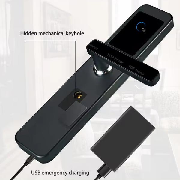 Stainless Steel Aluminum Alloy Password Hotel Door Lock System Supplier Hotel Anti-theft Lock