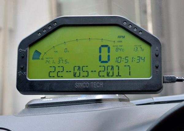 RPM ITA MAP IAT  Race Car Dashboard ABS Material Electronic Dashboard For Cars
