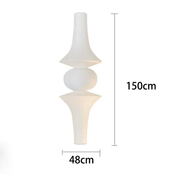 Modern Designer Handmade Paper Lamps Minimalist Pendant Lights for Living Room Bedroom Cafe lighting(WH-AP-562)