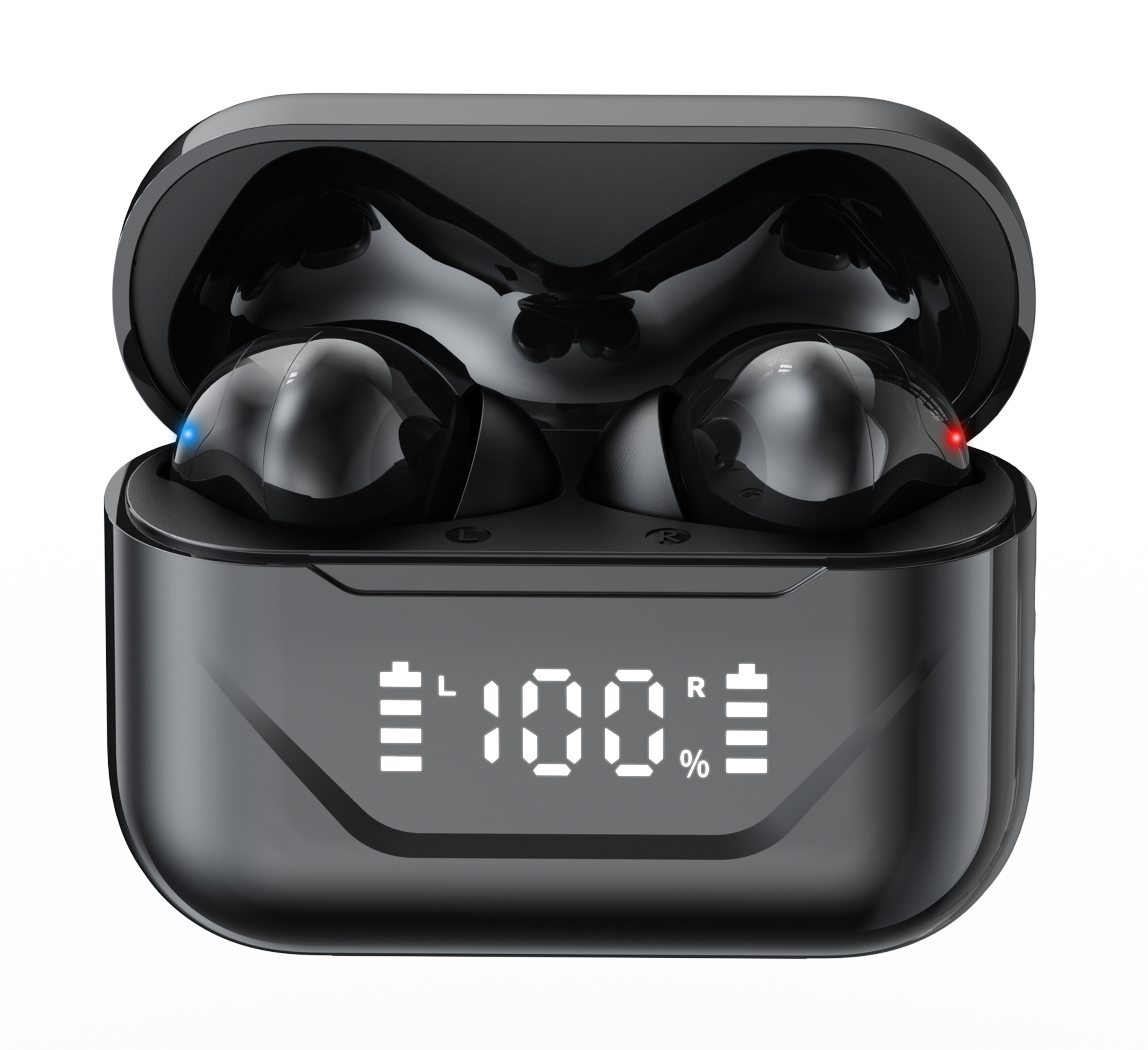 Wireless Earphones 5.3 Edition LED Battery Display ENC Call Noise Reduction True Wireless Stereo In Ear Earphones 360 ° Panoramic Stereo I5 Sweatproof Sports Running Fitness Suitable for Mobile Phones