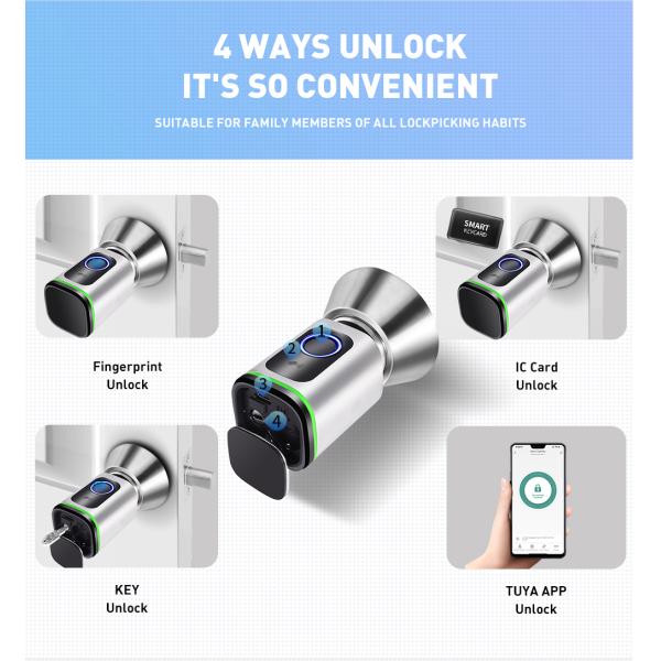 Memory Card Data Storage Options Waterproof Zinc Alloy Mortise Lock with WiFi Network