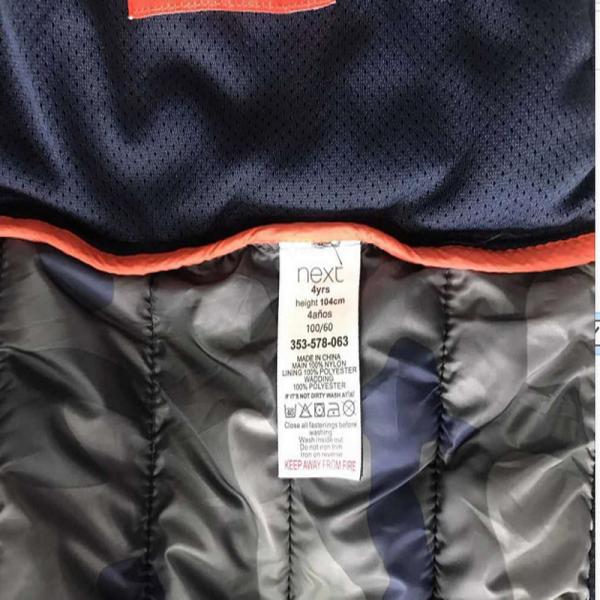 100% Polyester Lining Children's Winter Clothes Long Padded Down Coat