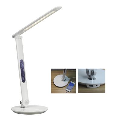 Rechargeable Bedside LED Reading Lamp Warm White 3300K USB Plug Charge