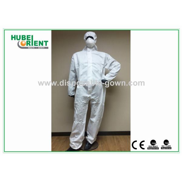 Тип 5/6 одноразовые комбинезоны с капотом, защищенные от плесени