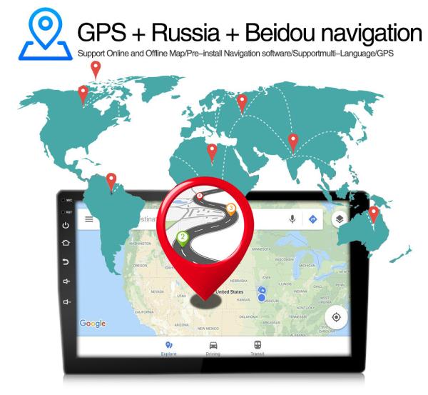 10 Toyota Android Radio Toyota RAV4 2007-2011 GPS Navigation Audio WIFI Player