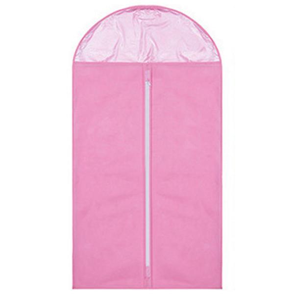 Waterproof Vinyl Zippered Garment Bags Colorful For Suit Customized Size