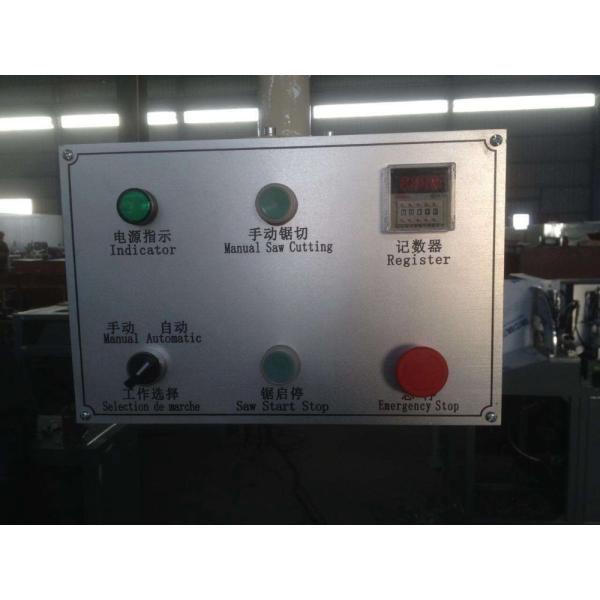 Low Noise Aluminium Window Machinery Automatic Corner Connector Cutting Saw Machine