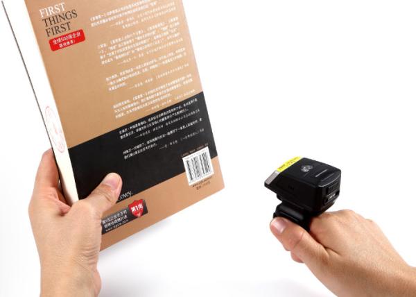 Bluetooth Ring Data Collector Scanner Reader For Transport Express / Retail Shop / Parking
