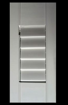 indoor 100% basswood plantation shutters for windows and doors with hidden tilt bar