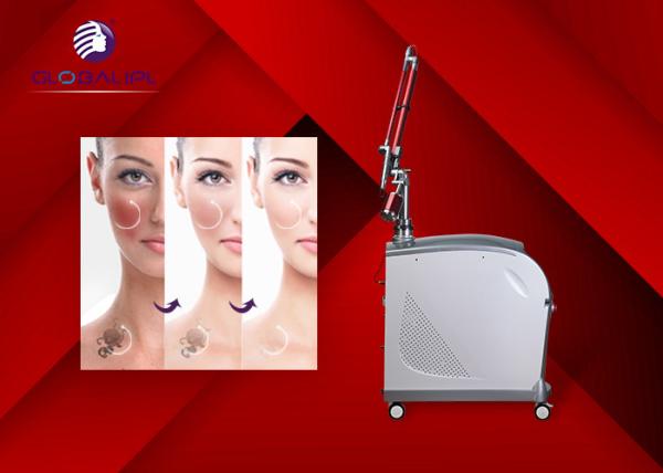 Skin Rejuvenation Nd Yag Laser Tattoo Removal Machine Age Spot Removal 650nm - 670nm Wavelength