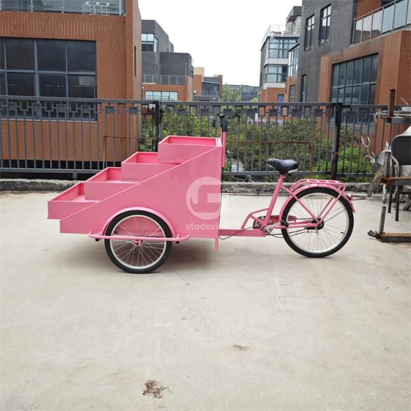 Street Vending Mobile Trolley Vendor Cart for Healthy Snack Options Energy Mining