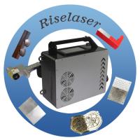 Máquina de limpeza a laser de pulso de 50w 100w de mochila portátil para manchas de óleo de pintura enferrujada