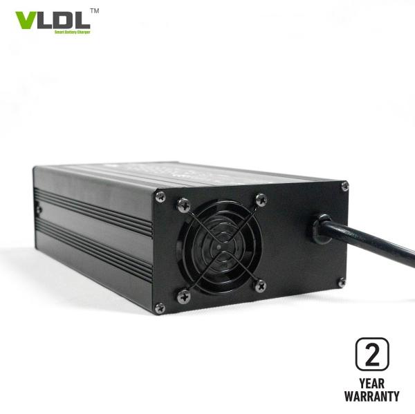 60V 10A Lead Acid Battery Charger Aluminum Case Max 73.5V CC CV And Floating Charge