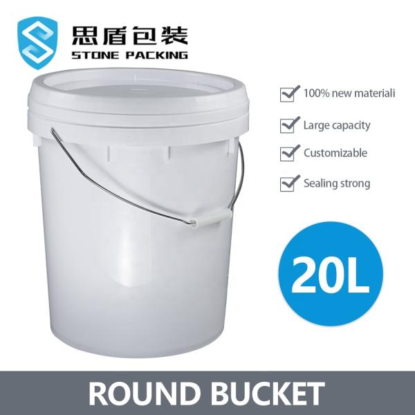2mm 20ltr Plastic Chemical Jerry Can For Cement Putty Powder
