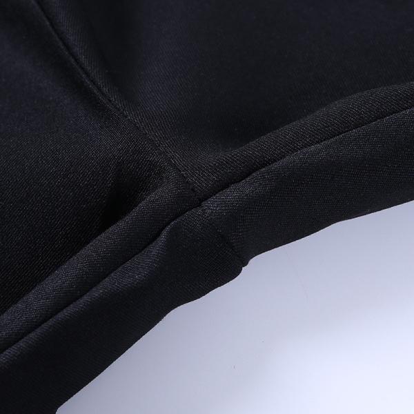 Women's High Waisted Stretch Trousers Sexy Foot Zip Slit