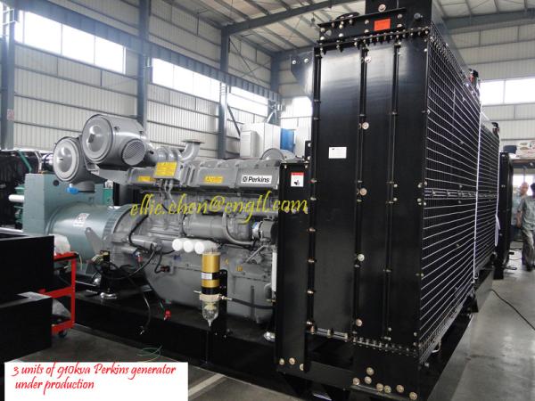 910kva Perkins industrial generator with Marathon alternator, reliable durable generators
