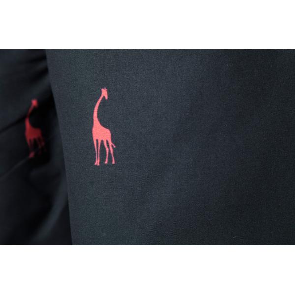 Oem Factory Manufacturer Custom Logo Drawstring Beach Surf Shorts Printed Giraffe Graphic Sleep Pajama Shorts