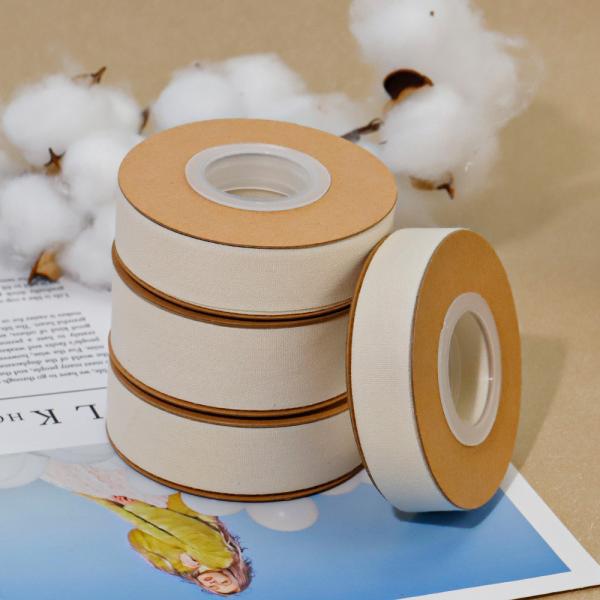 10-32 мм натуральная белая хлопчатобумажная лента 100% хлопчатобумажная лента