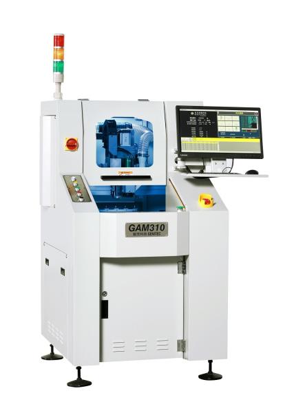 Genitec 500mm/ Sec CCD PCB Router Machine PCB Separator 2.2KW Single Phase With Bits GAM310A