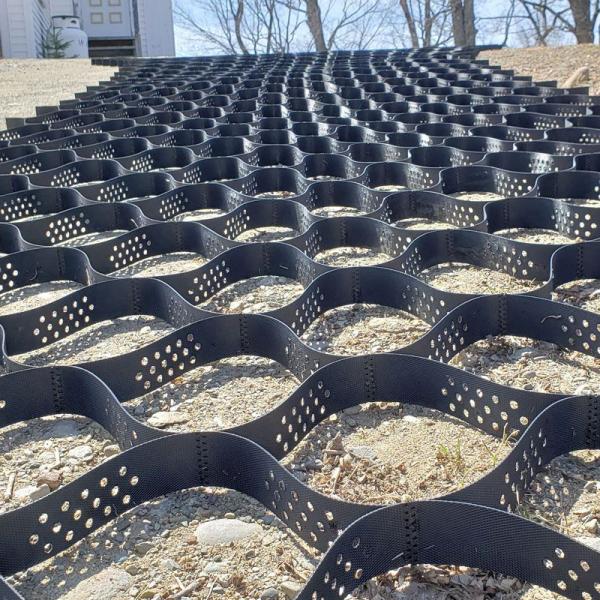 HDPE Plastic Geocell For Road Construction Ground Grid 150mm 100mm