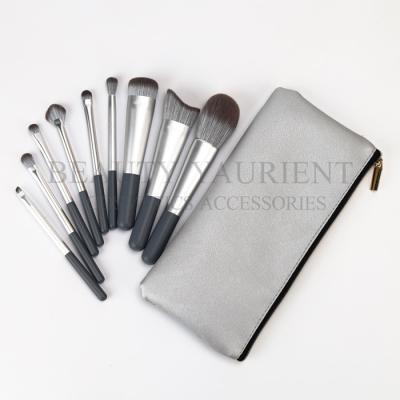 Luxury Matte Surface 9pcs High End Makeup Brush Kit Private Label Eco Friendly