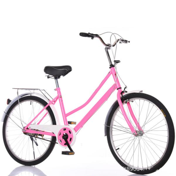 High Carbon Steel Frame and Comfortable Saddle Perfect Combination for 26 Inch City Bike