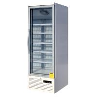 Especialista das técnicas mercantís de vidro vertical do refrigerador da porta R290 com o motor de fã do consumo de baixa energia