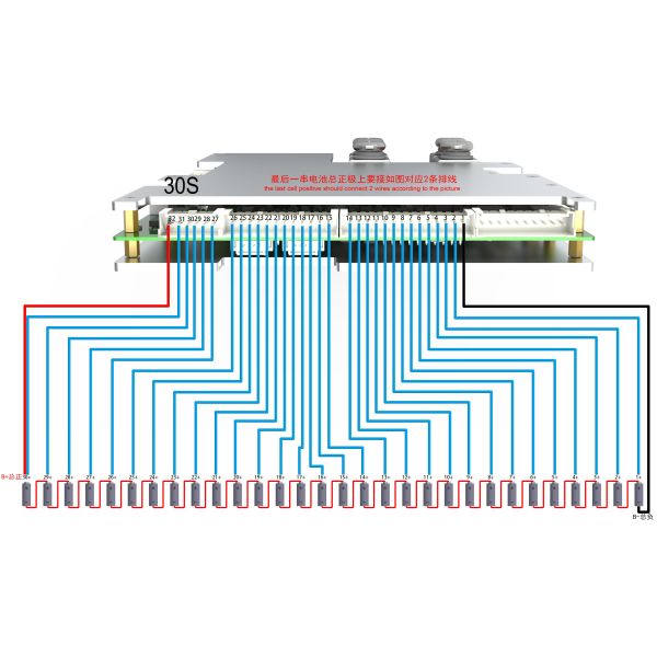 ANT BMS Relay 21S-30S 72V-108V 400A Smart LiFePO4 High Power BMS
