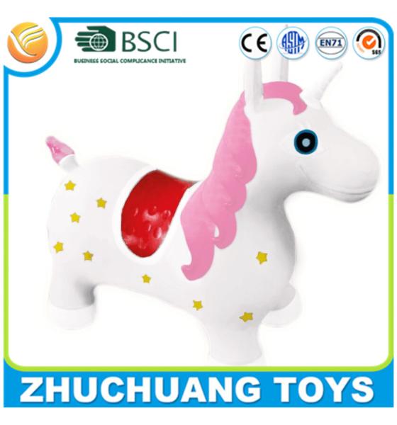 inflatable white horse toys for girls