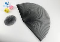 Écran gris 2.4m x 30m de mouche de plissé du polyester 18mm pour la fenêtre de glissement