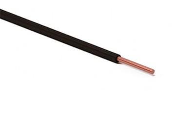Le fil résistant à la chaleur 0,75 sq.mm H05V2-U a fixé le composé résistant à la chaleur de PVC de conducteur d'en cuivre de câble de câblage bobine de 100 m