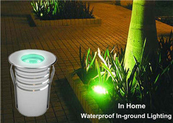 1W Recessed 3000K LED Inground Driveway Light Mini Buried For Deck Stair Step